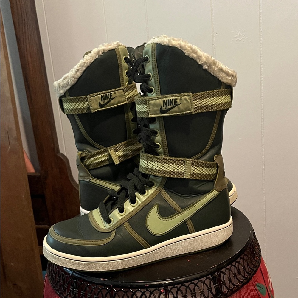 Nike Women's Vandel Venti Boots Nike 7.5  Vandal Venti Hi Green Dunk Rare AF1